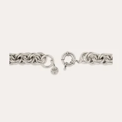 Collier Maille rond entrecroisé