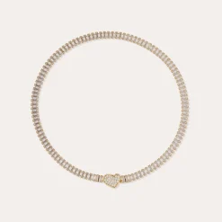 Collier Pailette Coeur