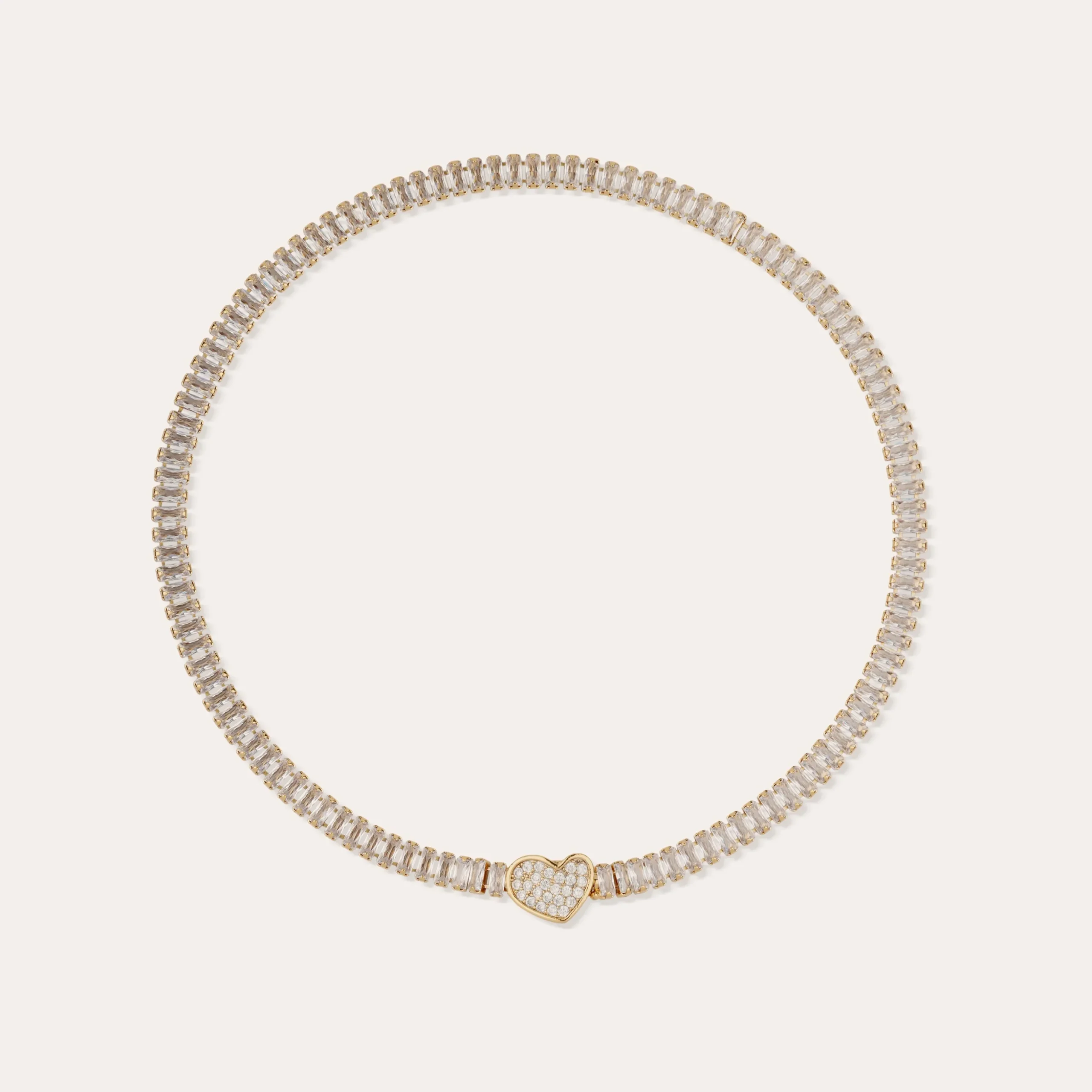 Collier Pailette Coeur