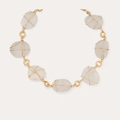Collier Rainbow Multi grand modèle - Cristal de roche