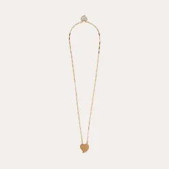 Collier Scapulaire Mirage - Bois & Nacre Blanche