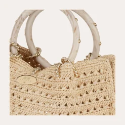 Sac bourse Canoubiers raphia