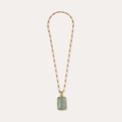 Sautoir Aura - Amazonite